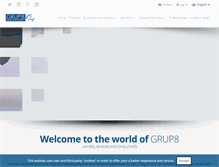 Tablet Screenshot of grup8.com